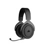 Corsair HS70 Bluetooth Multi-Platform Gaming Headset (Simultaneous Game and Chat Audio, 50mm Neodymium Audio Drivers, Ear Cups fitted with Plush Memory Foam) - Black | CA-9011227-EU